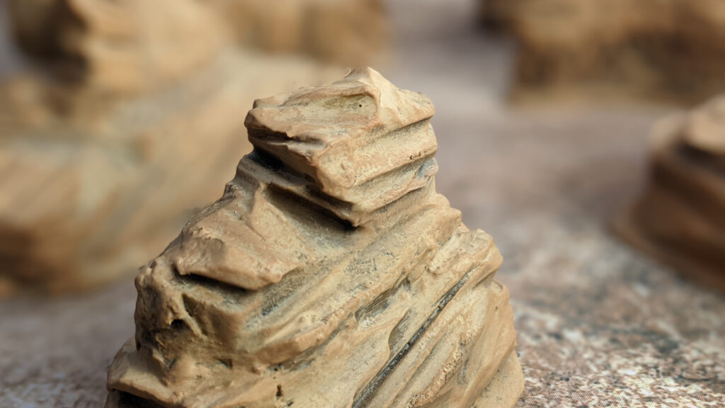 Desert Rocks Miniature Terrain