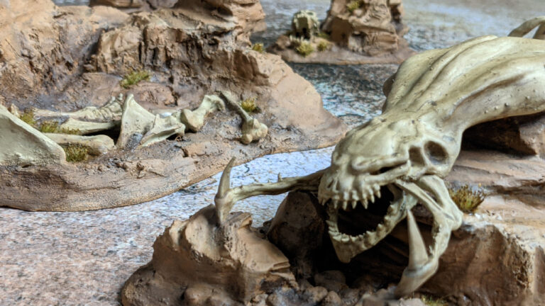 Desert Bones Miniature Terrain