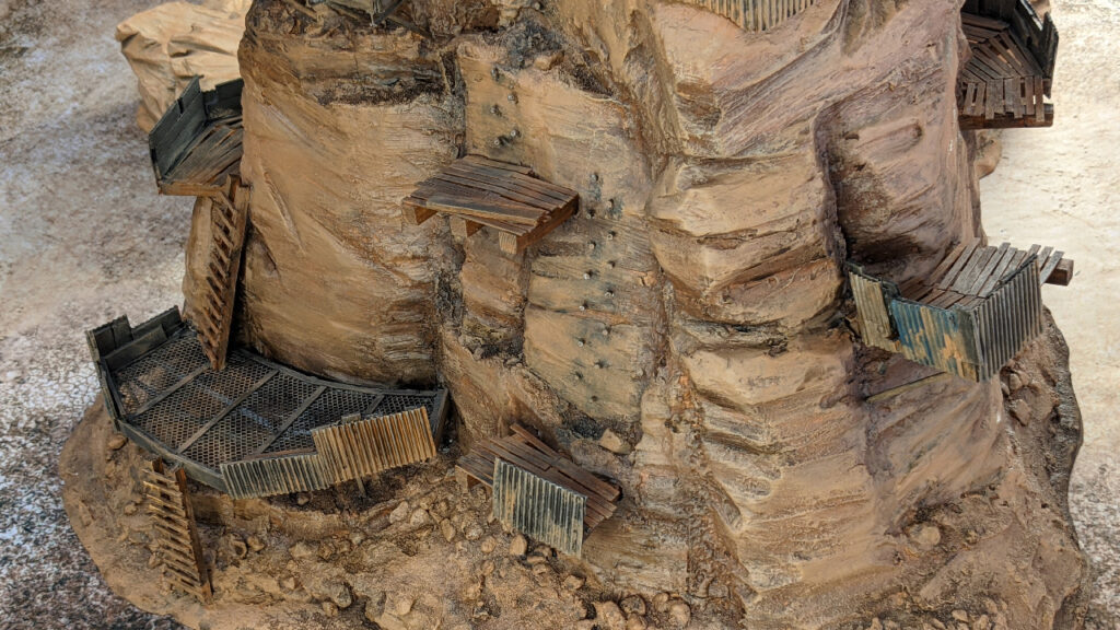 Desert Mesa Miniature Terrain