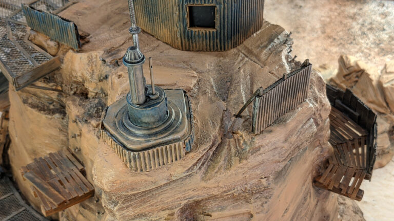 Desert Mesa Miniature Terrain